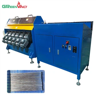 12-Estazio Tubular Berogailu txikitzeko makina