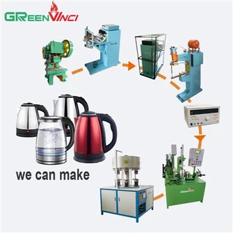 Kettle elektrikoaren ekoizpen-lerroa